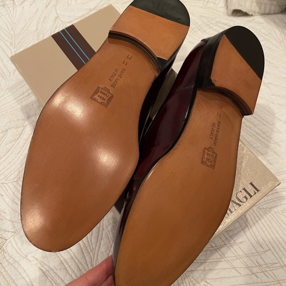 Vintage Bruno Magli Overture Burgundy NWT - Picture 7 of 9